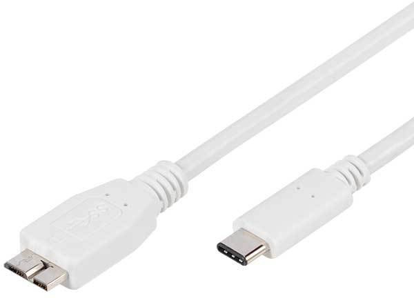 Vivanco kabelis USB-C - microUSB 3.0 1m (45275) 4008928452754 45275 (4008928452754) kabelis, vads