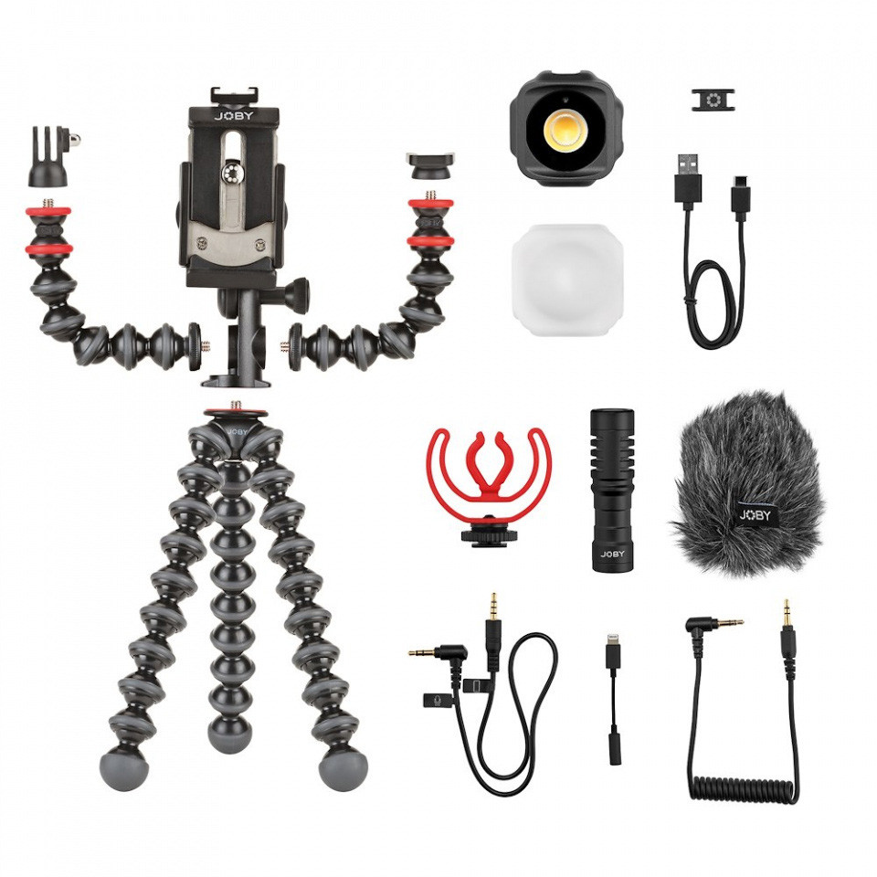 Joby GorillaPod Vlogging-Kit for Smartphone statīvs