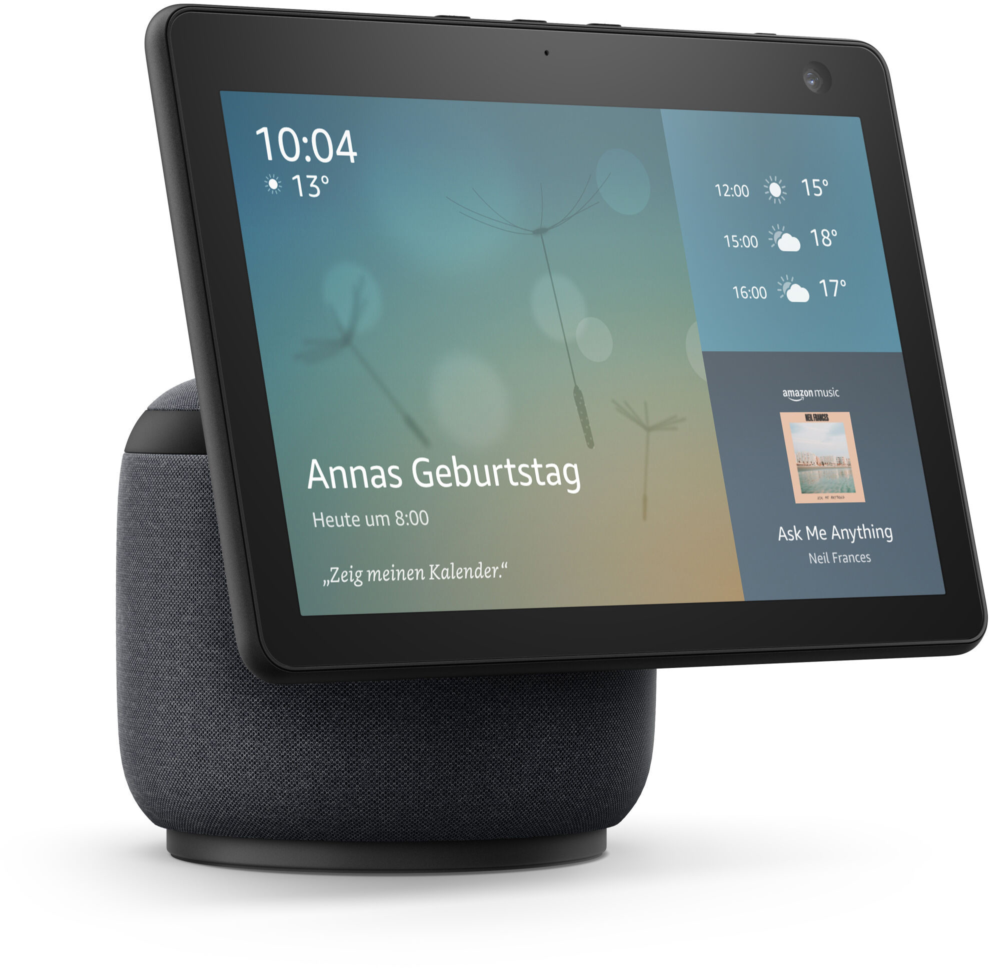 Amazon Echo Show 10 (3. Gen), charcoal 840080571959 840080571959 (0840080571959)