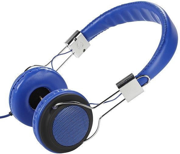 Vivanco COL 400 Headphones Head-band 3.5 mm connector Blue 4008928348811 austiņas