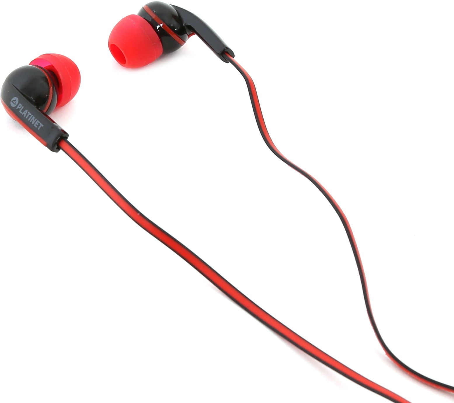 Platinet PM1031 Headset Wired In-ear Calls/Music Black, Red 5907595429450 austiņas