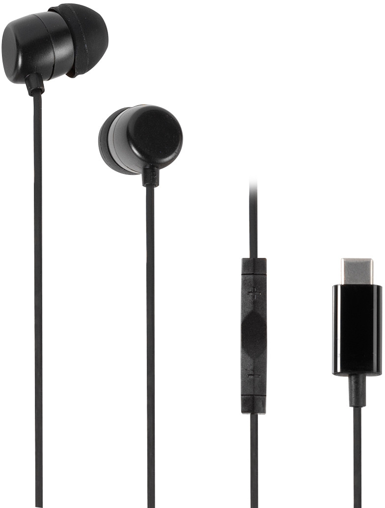 Vivanco WEVVSP10USBC-BK Headset Wired In-ear Calls/Music USB Type-C Black 4008928617528