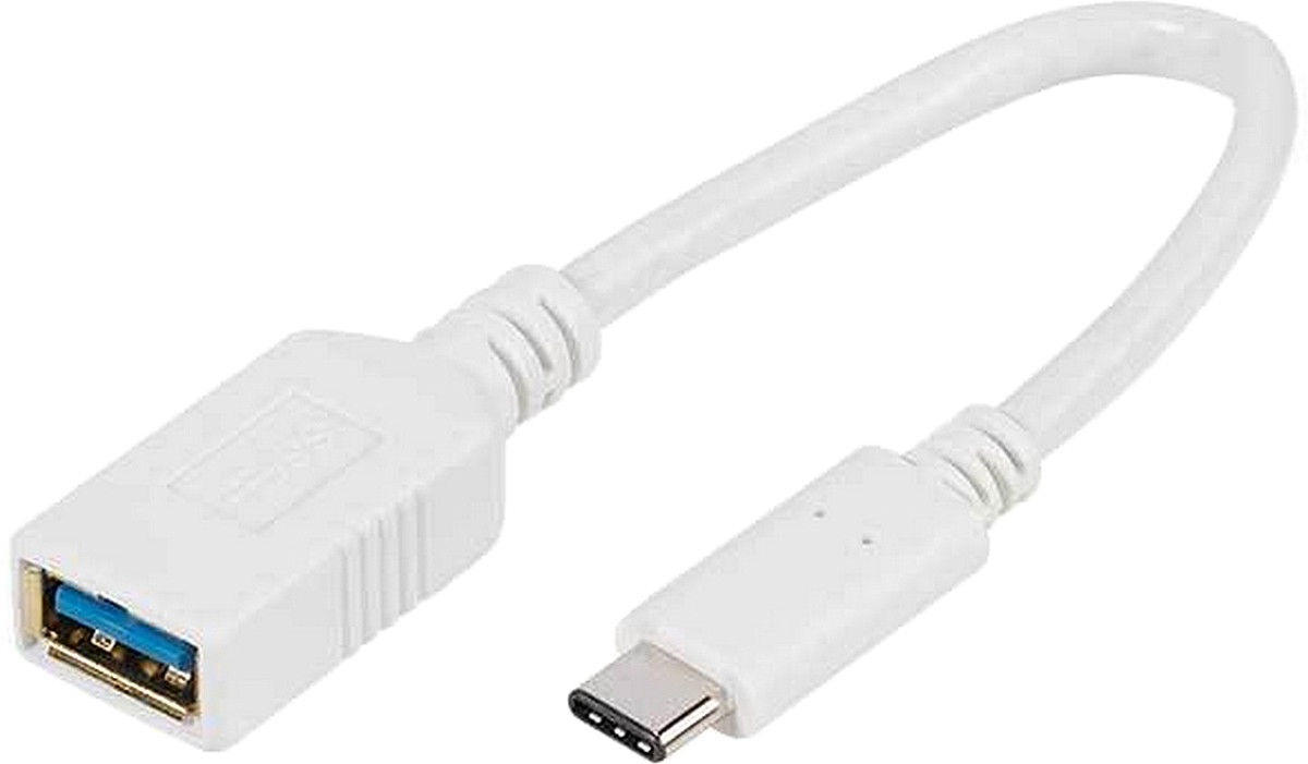 Vivanco adapteris USB-C - USB 3.0 10cm (45284) 4008928452846 45284 (4008928452846) kabelis, vads