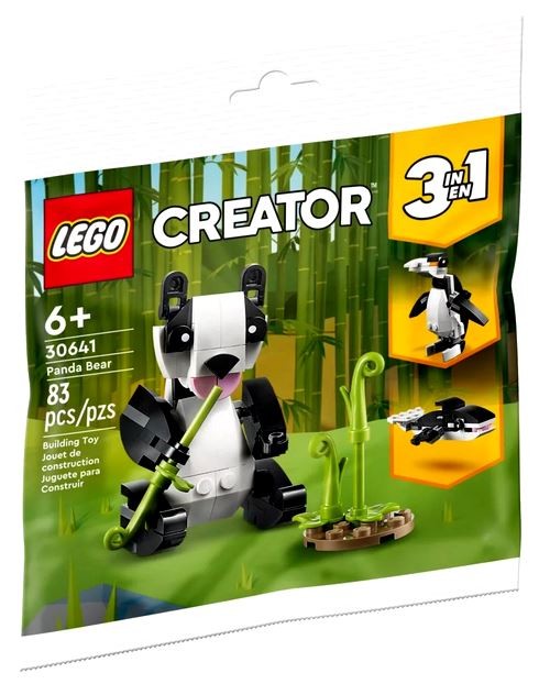 LEGO 30641 Creator Panda Bear Construction Toy LEGO konstruktors