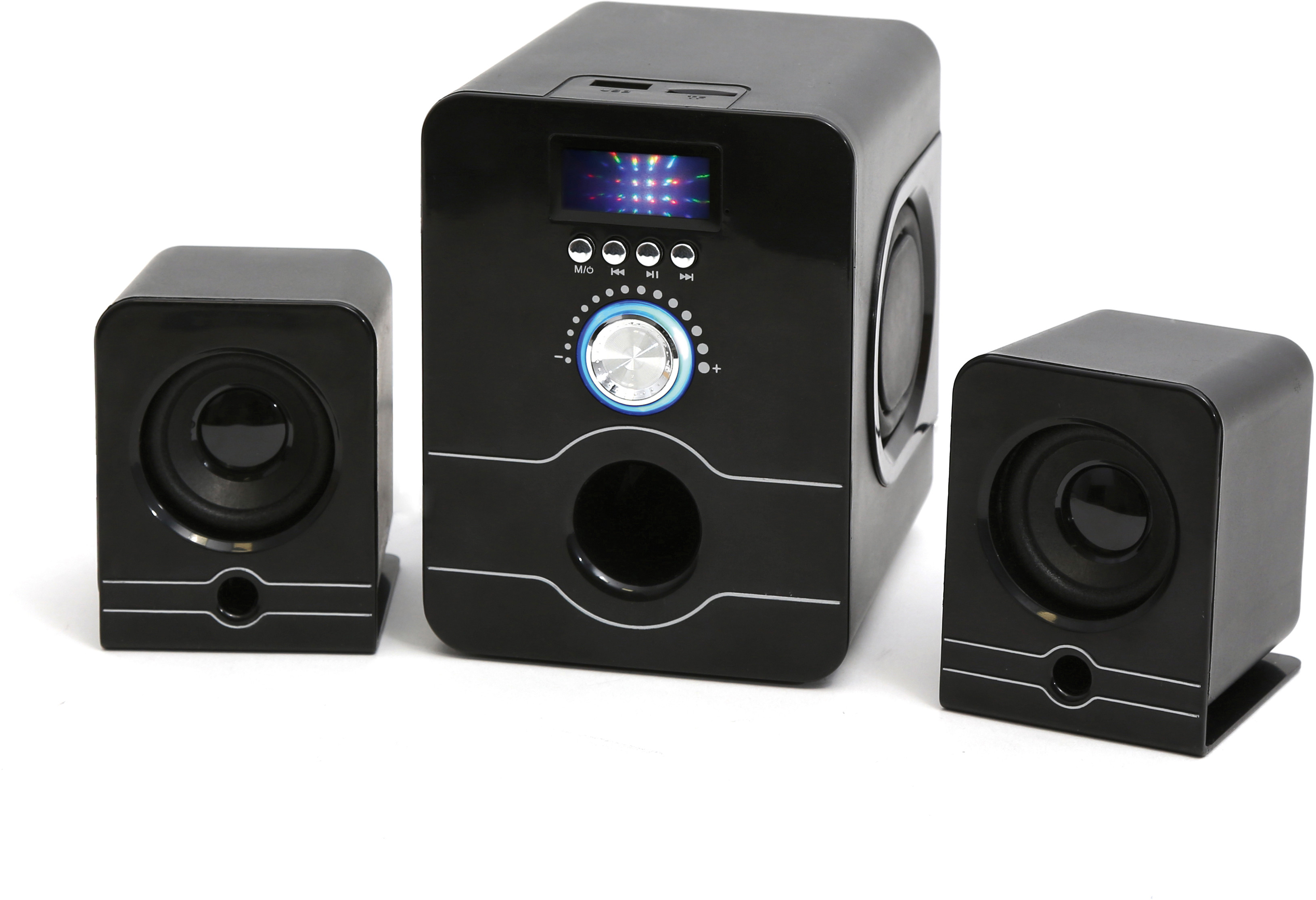 Platinet wireless speakers Bang PSBB 2.1, black 5907595456166 45616 (5907595456166)