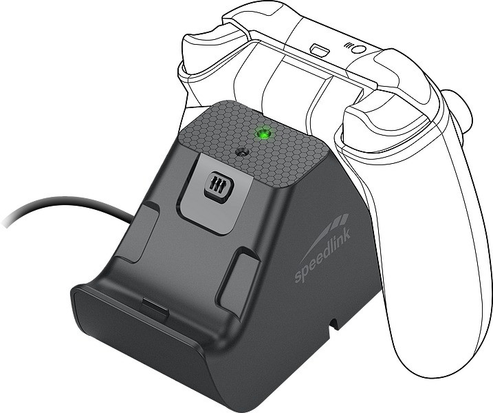 Speedlink JAZZ USB Charger do Xbox Series X/S (SL-260002-BK) spēļu aksesuārs