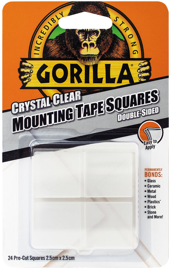 Gorilla tape Mounting Tape Squares 24pcs 5704947006082