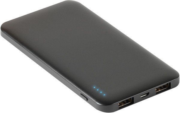 Vivanco PBVVUF5000 power bank 5000 mAh Black 4008928388572 Powerbank, mobilā uzlādes iekārta