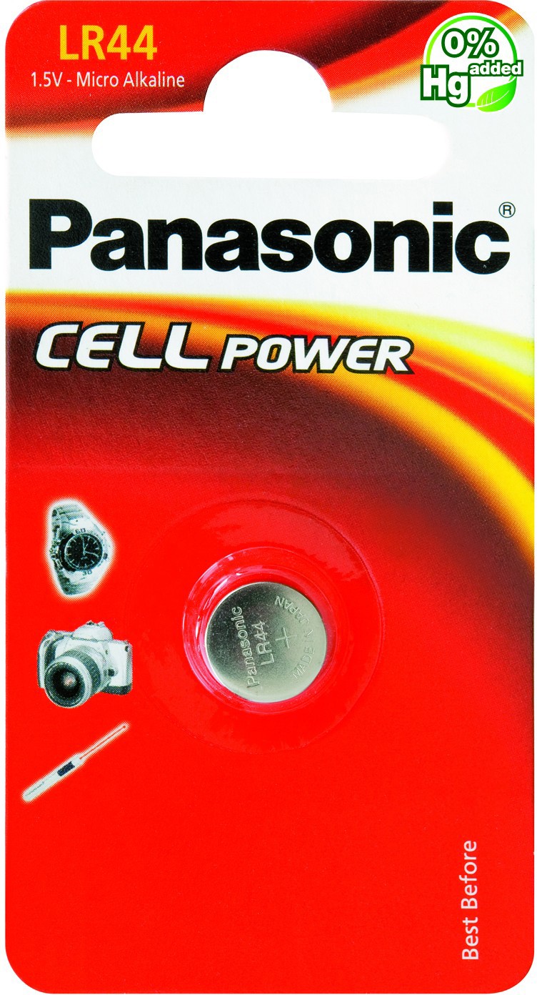 Panasonic baterija LR44/1B 5019068083035 LR-44EL/1B (5019068083035) Baterija