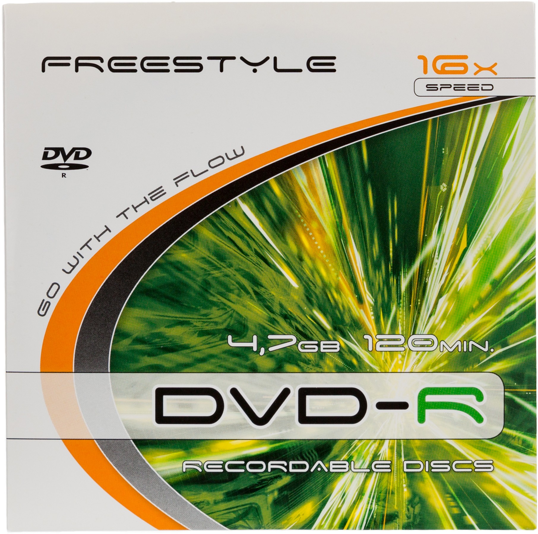 Omega Freestyle DVD-R 4,7GB 16x kartona aploksnē 5906737566138 56613 (5906737566138) matricas