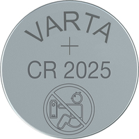 1x5 Varta electronic CR 2025 Lith. Coin Battery 06025 101 415 Baterija