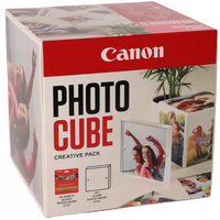 Canon PP-201 13x13 cm Photo Cube Creative Pack White Pink 40 Sh. papīrs