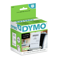 DYMO LW-Bonrollen        weis      57x 91mm uzlīmju printeris