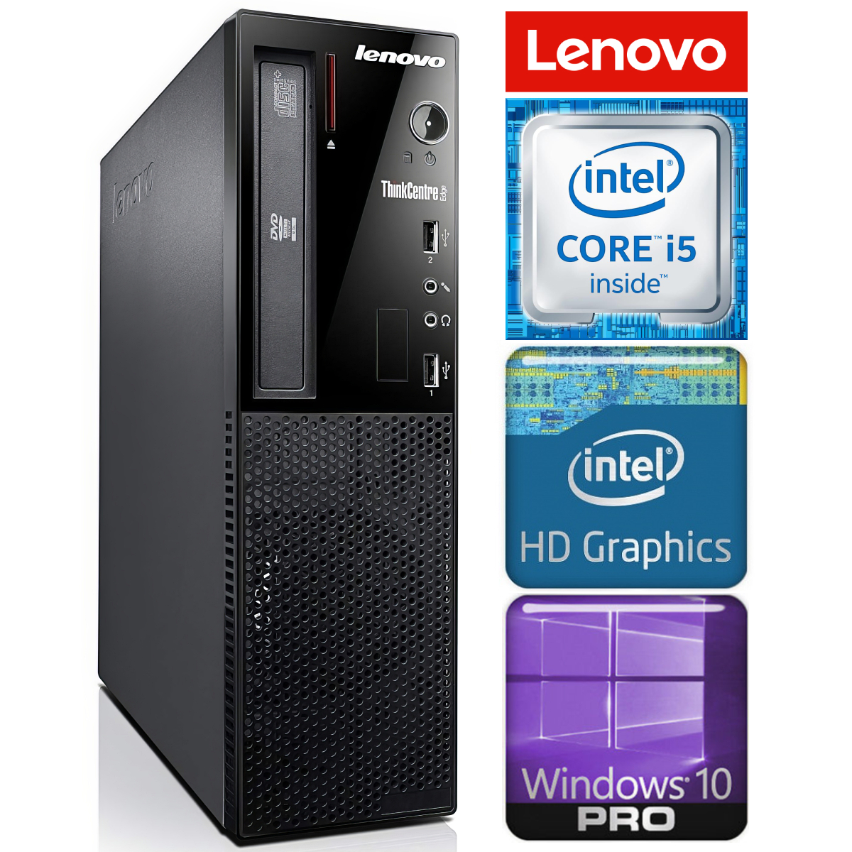 Lenovo Edge 72 SFF i5-3470 8GB 960SSD DVD WIN10Pro RW31314 (EAN411531314)