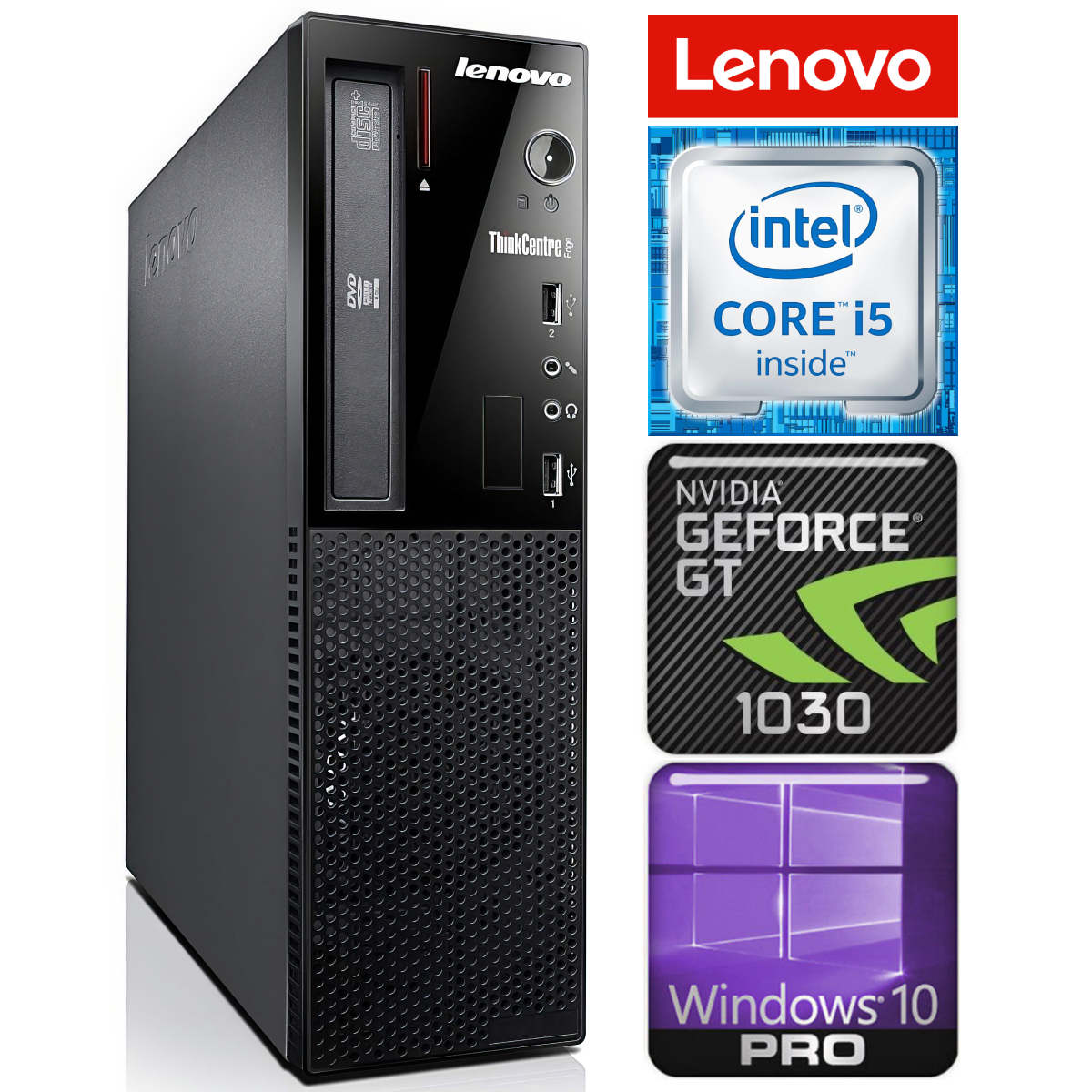 Lenovo Edge 72 SFF i5-3470 16GB 480SSD GT1030 2GB DVD WIN10Pro RW31329 (EAN411531329)