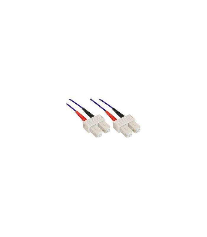  InLine Patchcord swiatlowodowy SC/SC, 50/125µm,  OM4 3m (83503P) tīkla kabelis