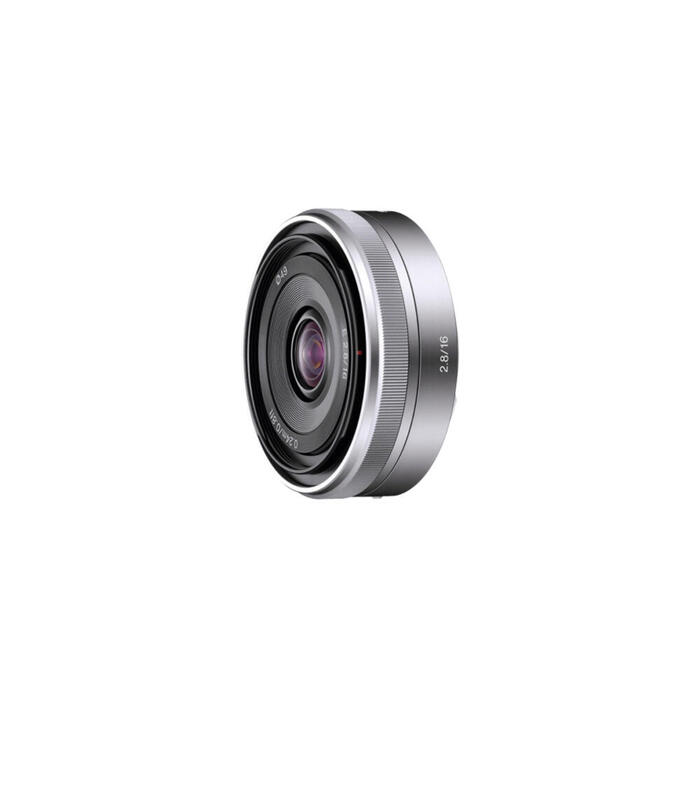Sony SEL-16F28 E16mm, F2.8 pancake lens foto objektīvs