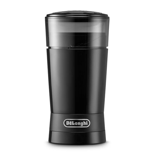 Delonghi Coffee Grinder KG200 170 W, Coffee beans capacity 90 g, Number of cups 12 pc(s), Black Kafijas automāts