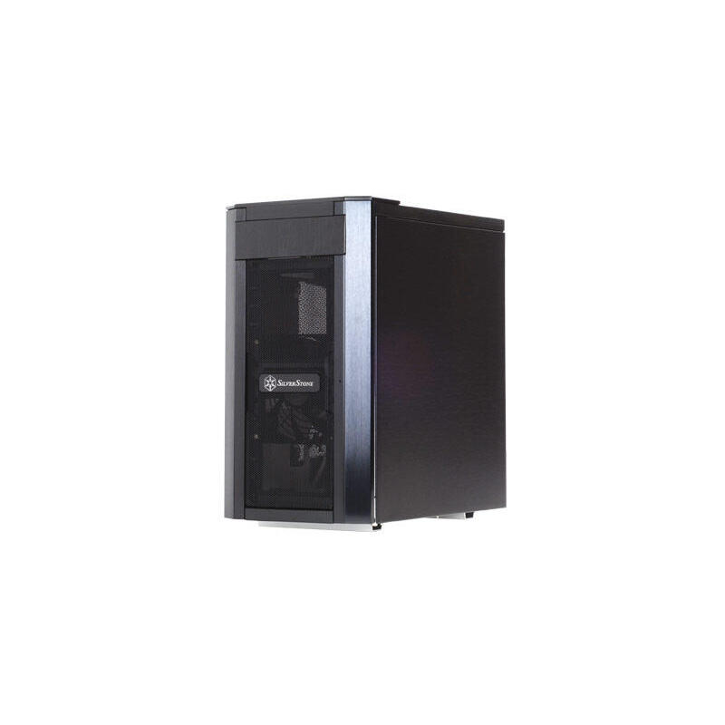 Caja pc silverstone sst-sg03b escritorio negro SST-SG03B (4710713963993) Datora korpuss