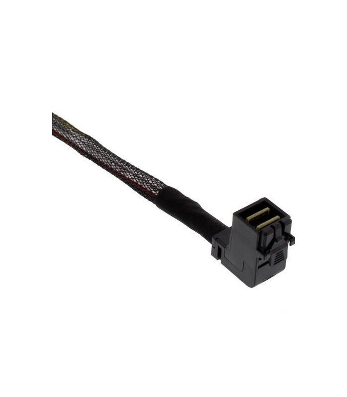  InLine Kabel Mini SAS HD SFF-8643 katowy - 4x SATA + Sideband 0.5m (27631A) kabelis datoram