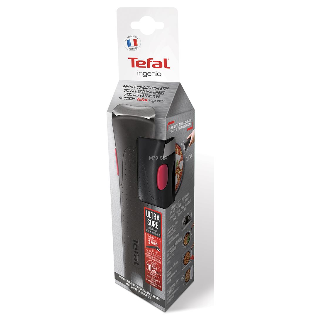 TEFAL Standard Handle L9863153 Ingenio Black Pannas un katli