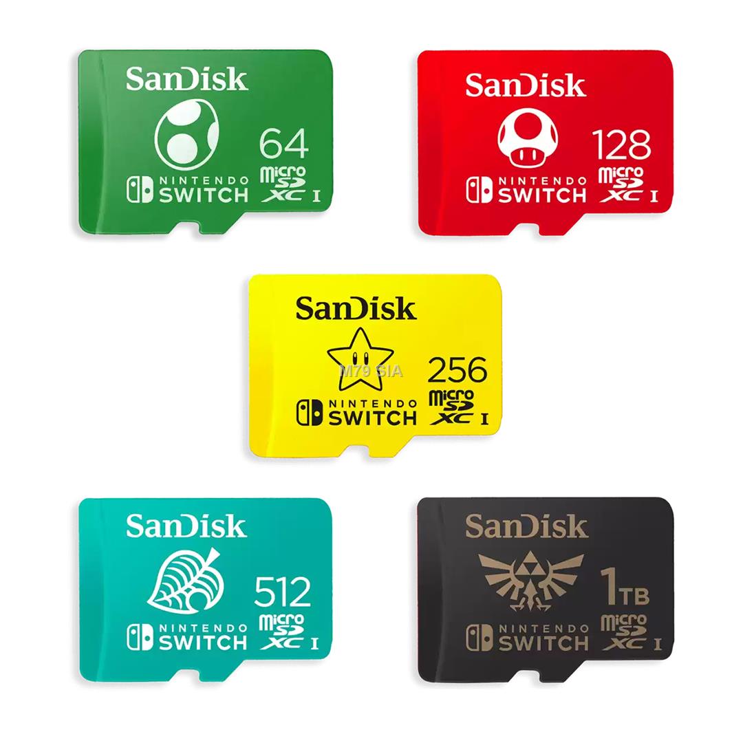 SanDisk MicroSDXC 100MB    128GB Nintendo V2   SDSQXAO-128G-GNCZN atmiņas karte