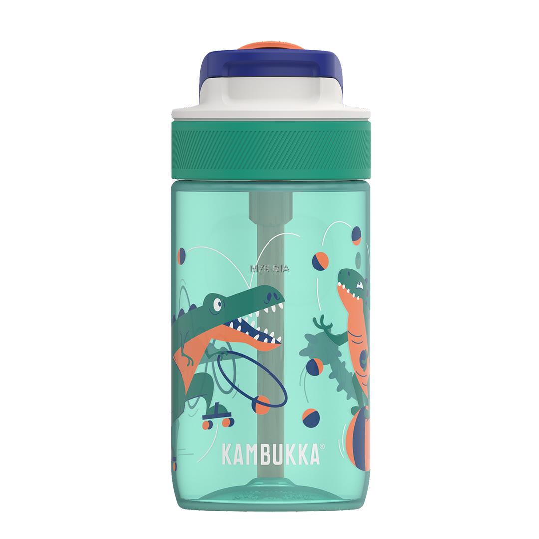 Kambukka butelka na wode dla dzieci Lagoon 400ml Juggling Dino Sporta aksesuāri