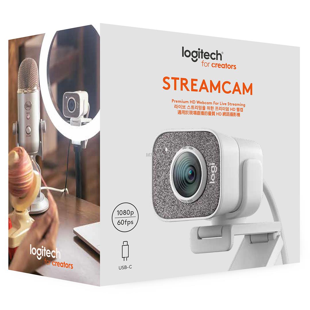 Logitech StreamCam USB White 960-001297 web kamera