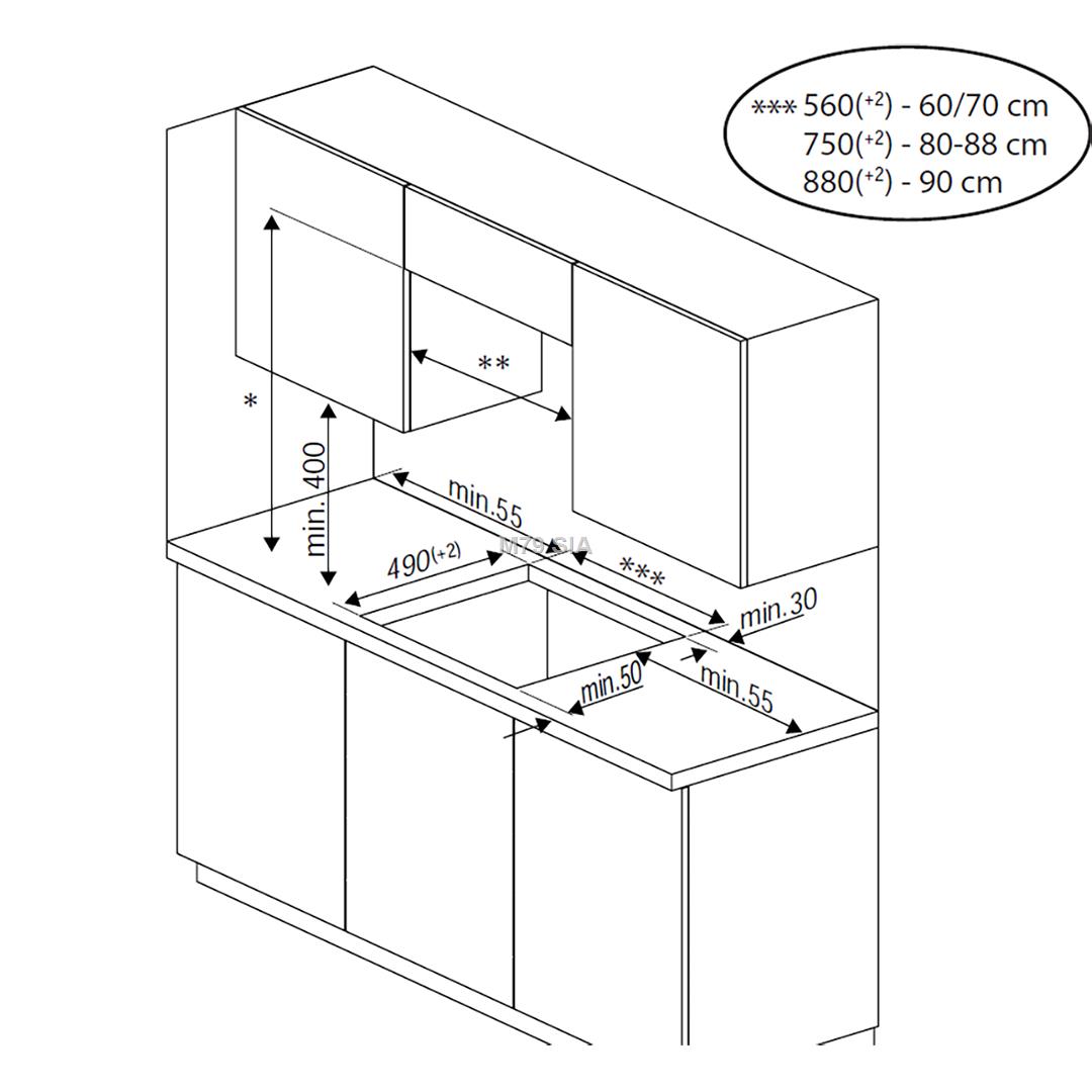 Beko HII64400SMT Plīts