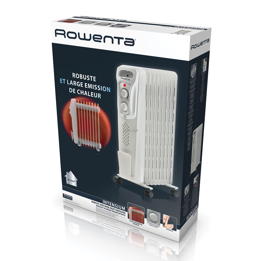 Rowenta Intensium Indoor Grey 2000 W Oil electric space heater