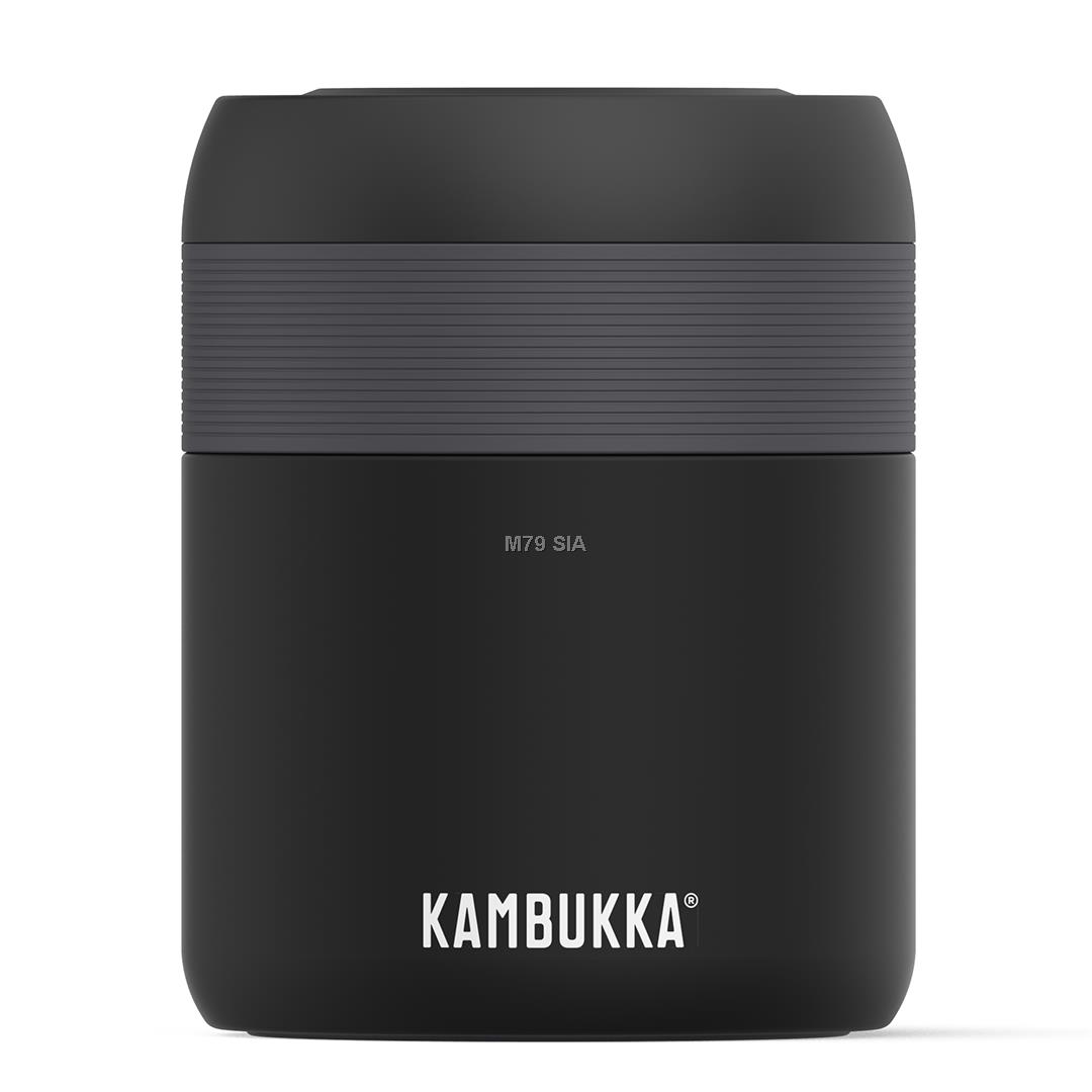 Dinner thermos Kambukka Bora 600 ml - Matte Black termoss