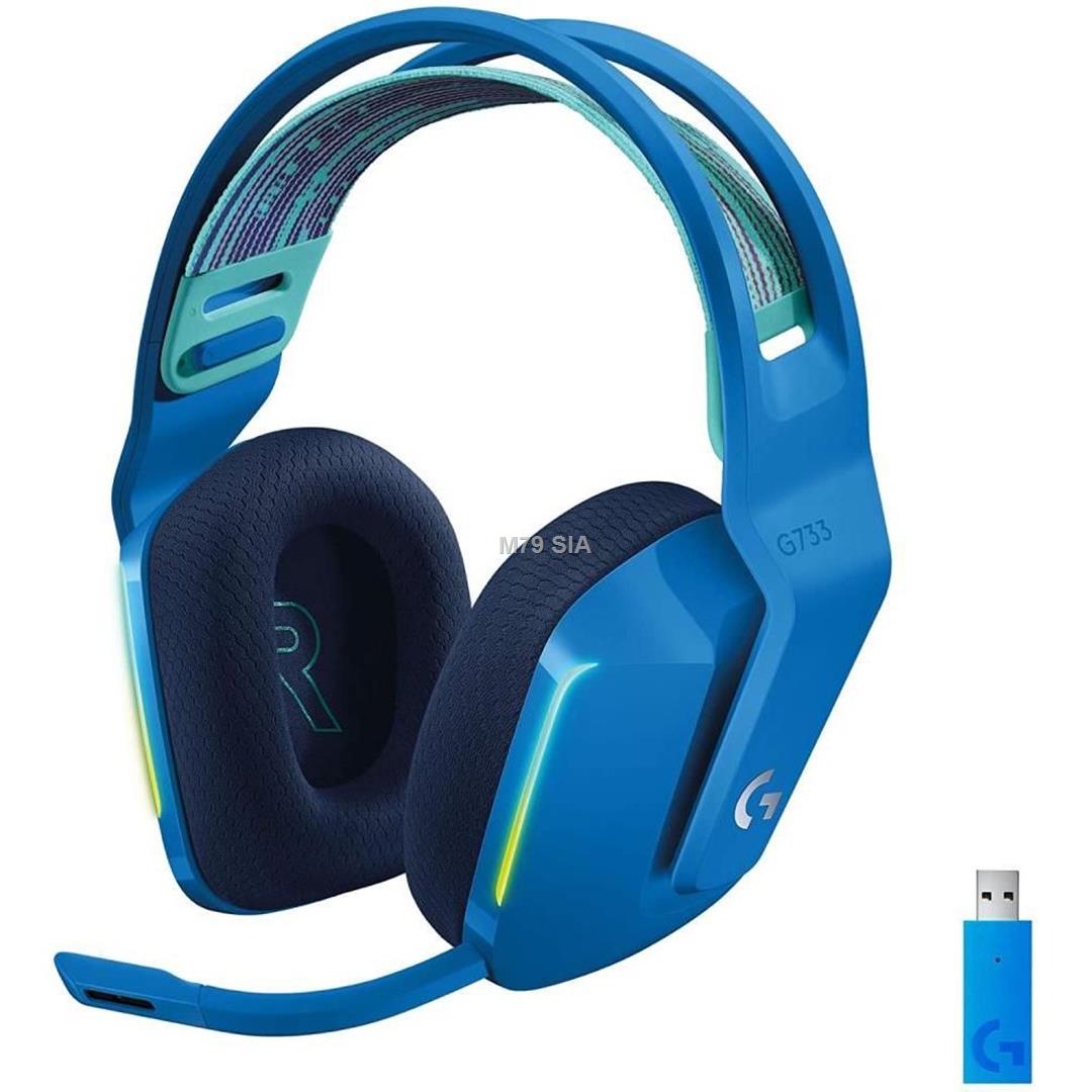 Logitech G733 Lightspeed Blue austiņas