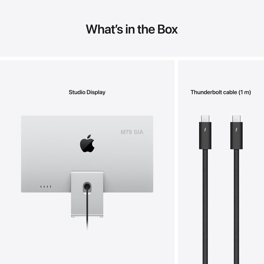 Apple Studio Display - Nano-Texture Glass - Tilt- and Height-Adjustable Stand monitors