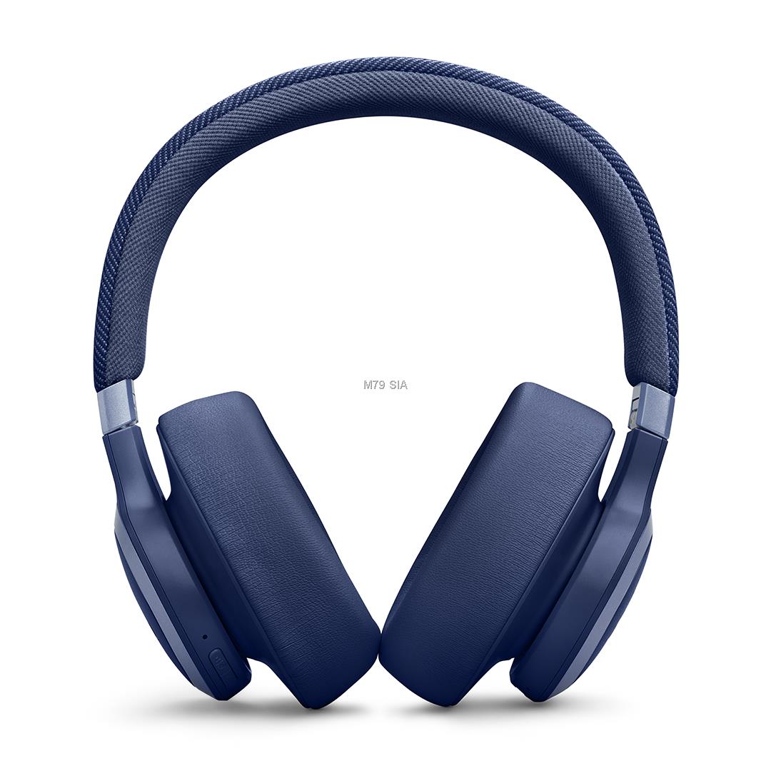 JBL wireless headset Live 770NC, blue kabelis video, audio