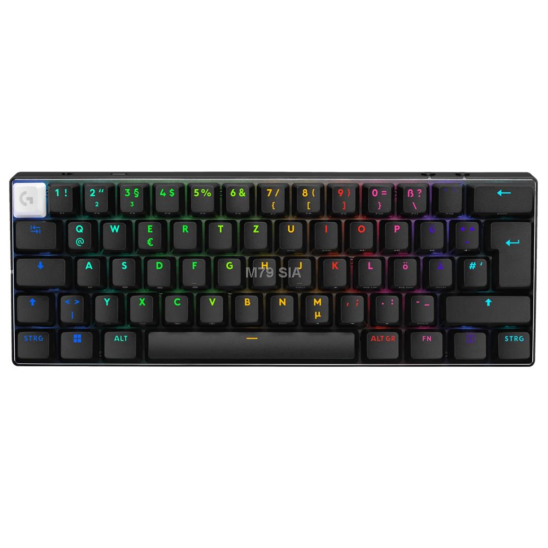 Logitech G Pro X 60 Lightspeed Czarna klaviatūra