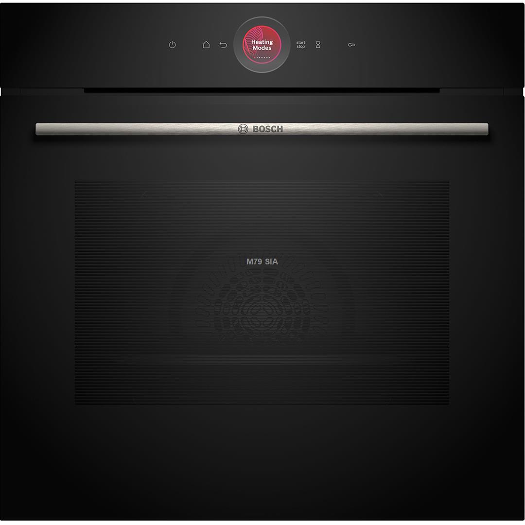 Bosch Oven HBG7221B1S 71 L, Electric, Hydrolytic, Touch control, Height 59.5 cm, Width 59.4 cm, Black Cepeškrāsns