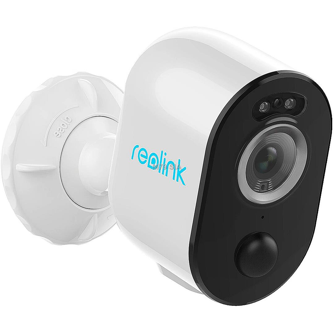 Reolink | Smart Wire-Free Camera with Motion Spotlight | Argus Series B330 | Bullet | 5 MP | Fixed | IP65 | H.265 | Micro SD, Max. 128GB novērošanas kamera