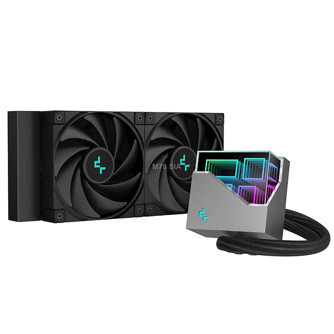 Deepcool LT520 Intel, AMD, Premium CPU Liquid Cooler procesora dzesētājs, ventilators