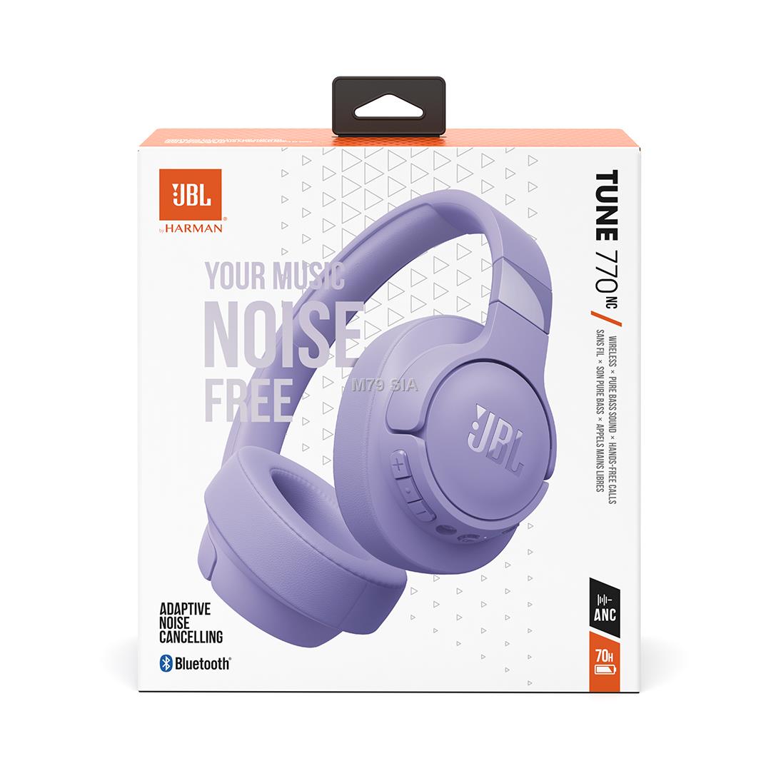 JBL wireless headset Tune 770NC, purple 6925281974601