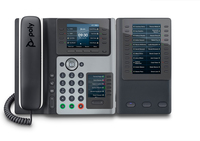 HP Poly Edge E450 IP Phone & PoE-enabled biroja tehnikas aksesuāri