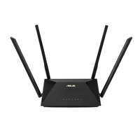 ASUS RT-AX53U - wireless router - Wi-Fi 6 - desktop | 3-port switch | AX1800 | 2.4 GHz / 5 GHz Rūteris