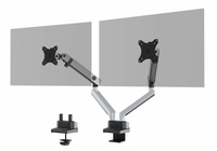 DURABLE Monitorhalt. SELECT PLUS m Arm f 2 Mon. Tischb. Sil. aksesuārs mobilajiem telefoniem