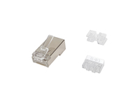 Equip Stecker Cat.6A RJ45 geschirmt 100 Stk adapteris