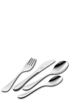 ZWILLING Filou 4 pcs. children's set Toddler cutlery set Silver Virtuves piederumi