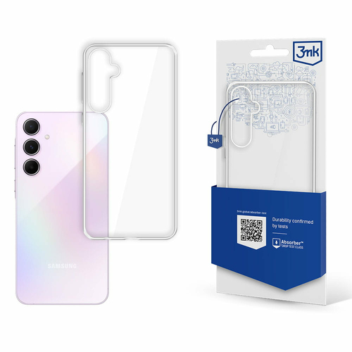 Samsung Galaxy A55 5G - 3mk Clear Case maciņš, apvalks mobilajam telefonam