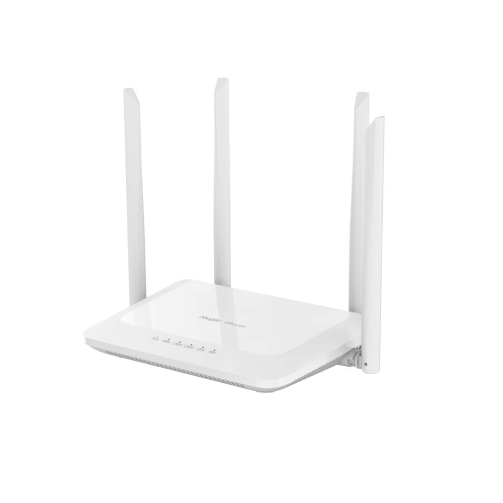 Wireless Router|RUIJIE|Wireless Router|1200 Mbps|Mesh|Wi-Fi 5|1 WAN|3x10/100/1000M|Number of antennas 4|RG-EW1200 Rūteris