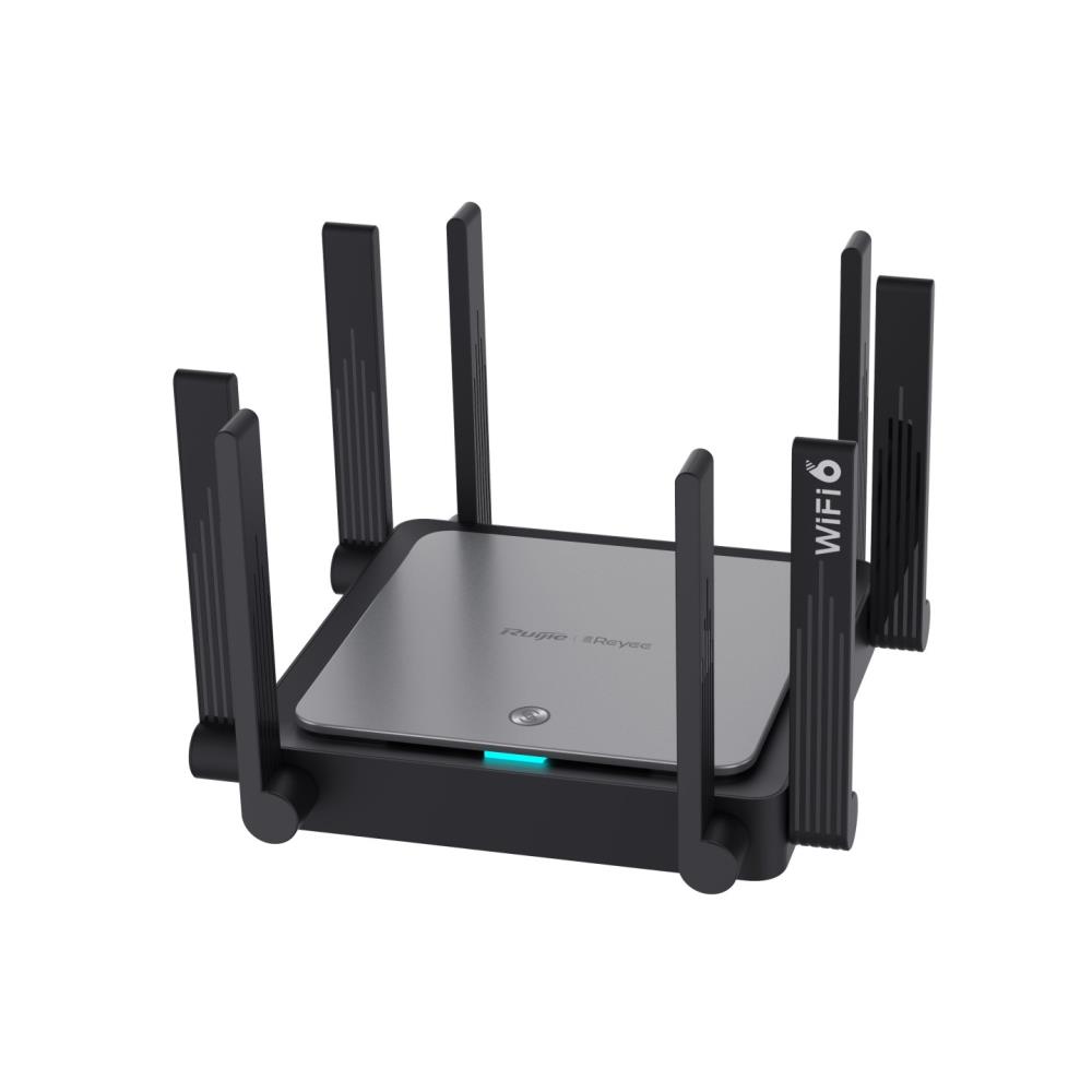 Wireless Router|RUIJIE|Wireless Router|3200 Mbps|Mesh|Wi-Fi 6|1 WAN|4x10/100/1000M|Number of antennas 10|RG-EW3200GXPRO Rūteris