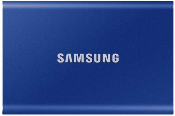 SAMSUNG Portable SSD T7 500GB blue Ārējais cietais disks