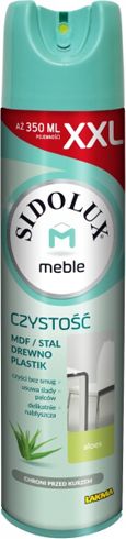 Sidolux Sidolux Spray przeciw kurzowi ALOES 350ml 7502073 (5902986240089) Sadzīves ķīmija