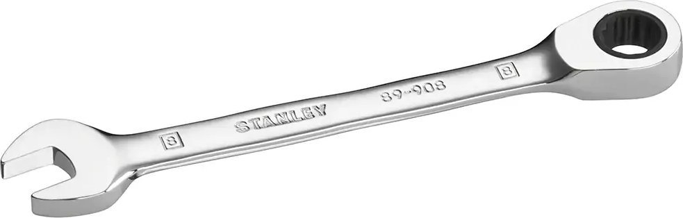 Stanley STANLEY KLUCZ PLASKO-OCZKOWY Z GRZECHOTKA 14mm STMT89914-0 STMT89914-0 (3253560899141)